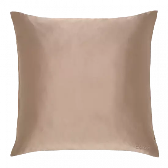 taie d oreiller en soie taupe 50X70, Commandez en ligne