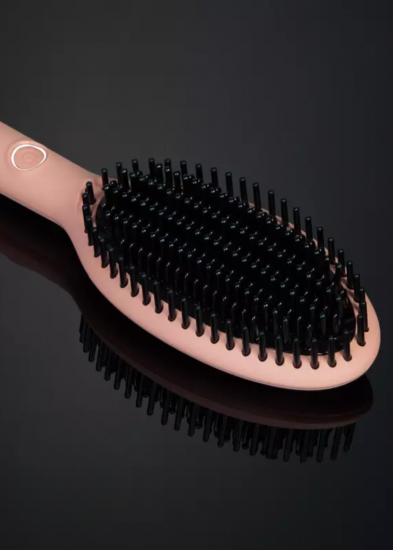 brosse chauffante GHD Glide rose - Lissage parfait sans frisottis. Technologie céramique ionique . MLB