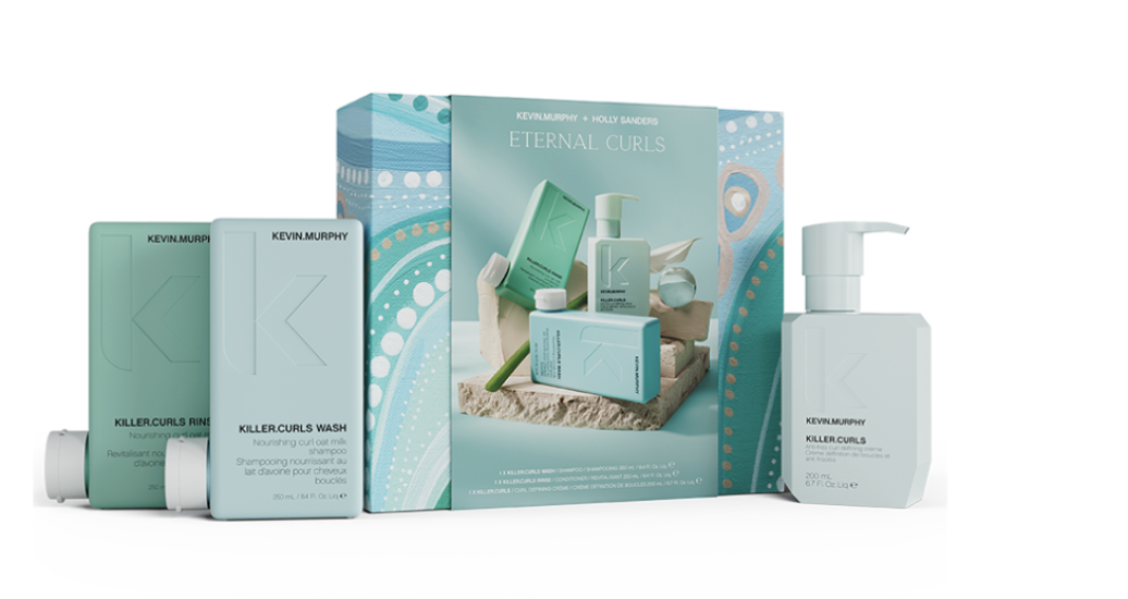 coffret soin cheveux ondulés et frisés Kevin Murphy