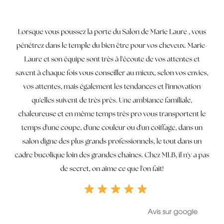 avis mlb , coiffeur, coloriste, balayage , chartres , rambouillet
